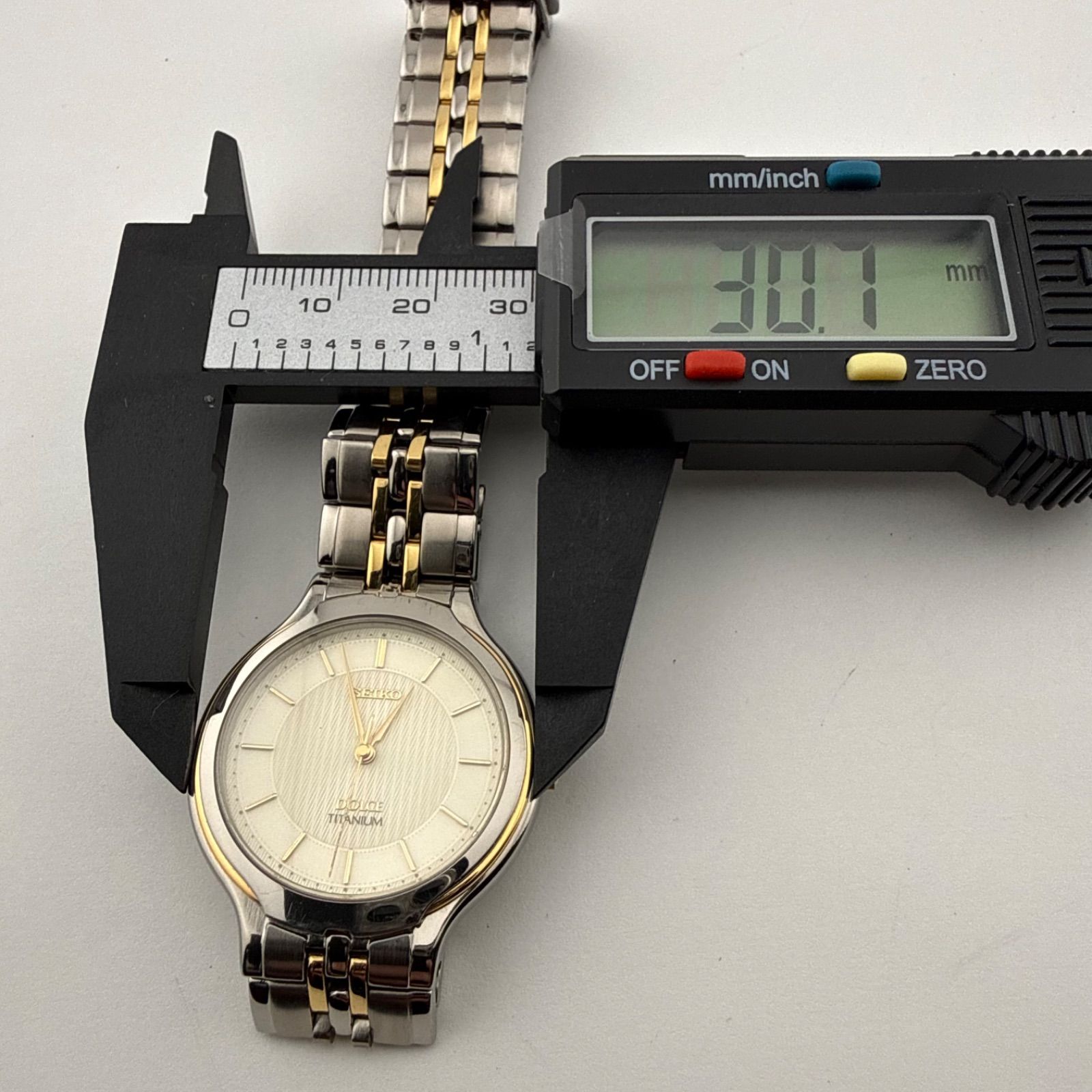 SEIKO 8J41-6120 セイコー DOLCE ドルチェ TITANIUM チタニウム メンズ
