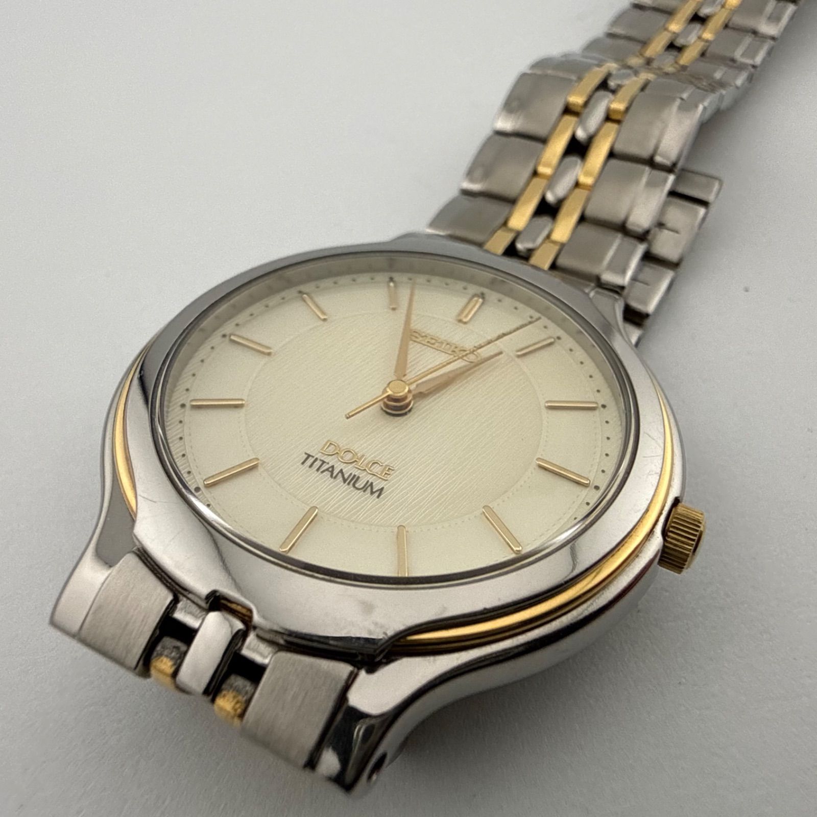 SEIKO 8J41-6120 セイコー DOLCE ドルチェ TITANIUM チタニウム メンズ