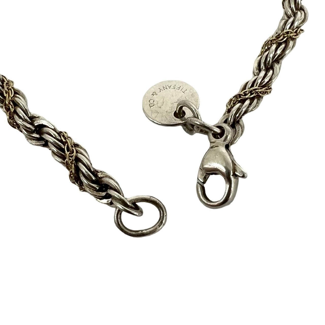 極 美品 TIFFANY&Co. ティファニー ヴィンテージ ツイスト ロープ