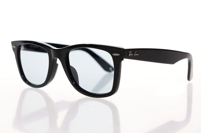 レイバン RAY BAN ORIGINAL WAYFARER CLASSIC RB2140-F 601/R5 BLACK オリジナル ウェイ ファーラー ブルー レンズ サングラス 【ブランド古着ベクトル】【中古】▲■260612