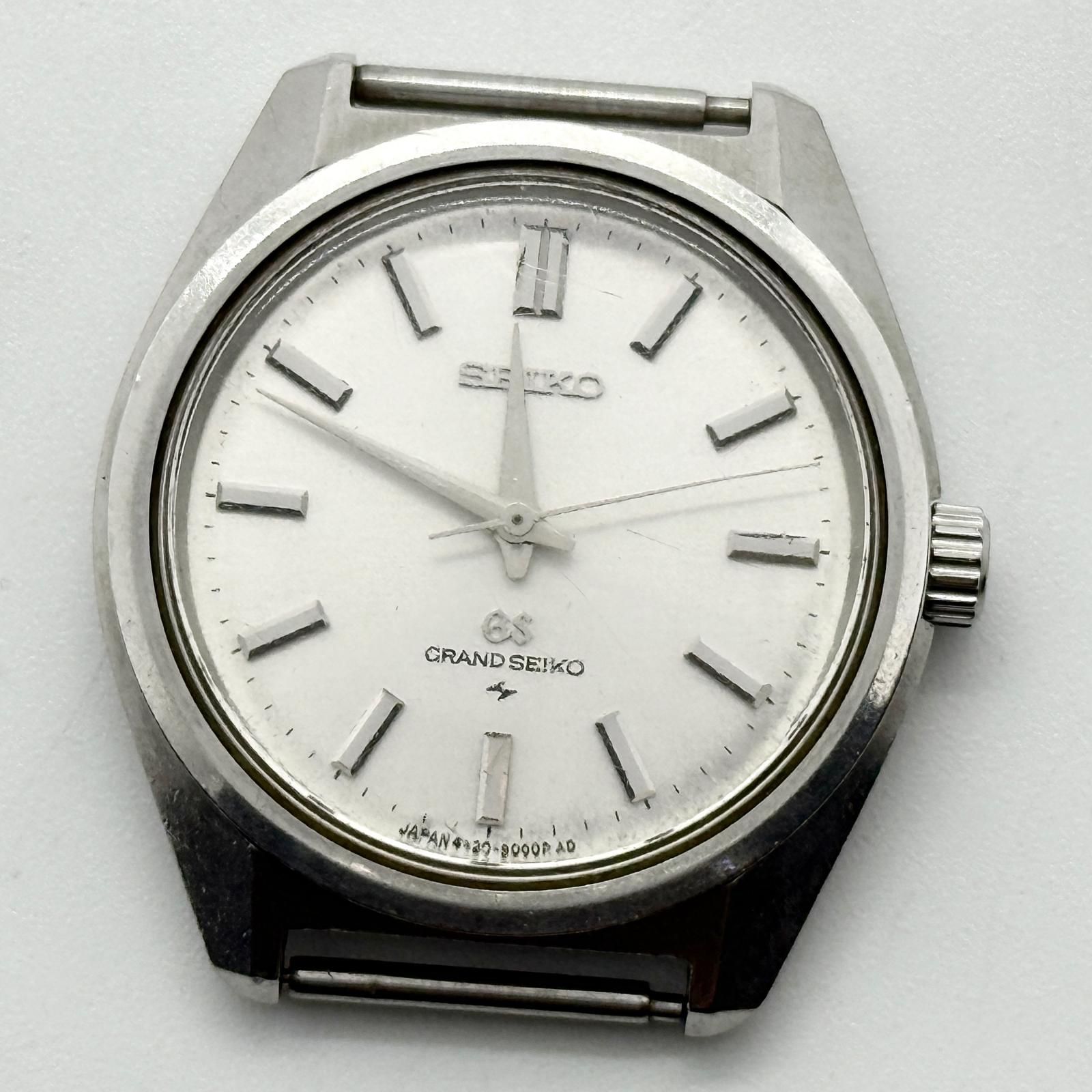 SEIKO セイコー GRAND SEIKO グランドセイコー 4420-9000 シルバー 手巻き メンズ 44GS 腕時計 稼働品