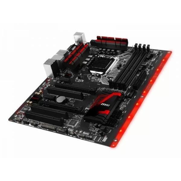 MSI B150A Gaming Pro Intel B150 LGA1151 DDR4-2133 64GB M.2 SATA Intel GbE LAN HDMI DVI-D Motherboard