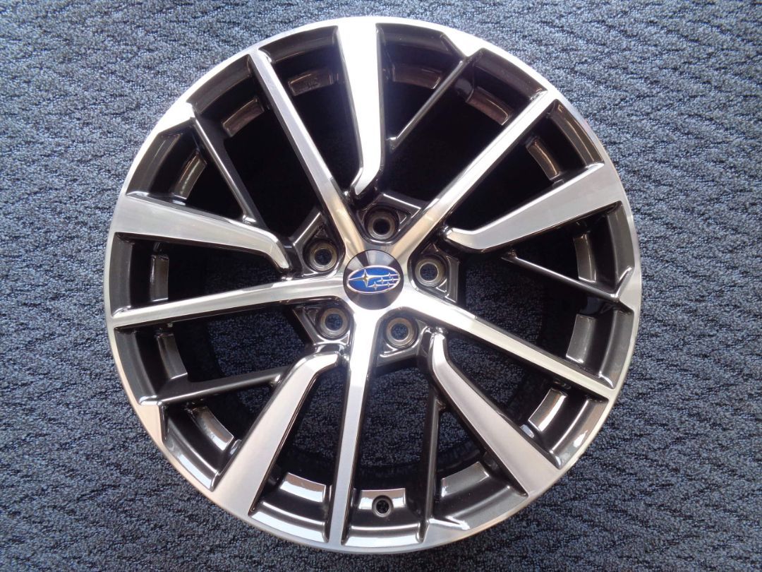 8.5J-18インチ 5H114.3 +55 スバル WRX S4 純正 ホイール 4本-人気ブランド
