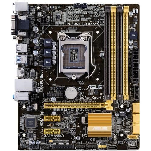 ASUS B85M-G R2.0 Intel B85 LGA1150 DDR3-1600 32GB SATA Gigabit LAN HDMI DVI-D VGA