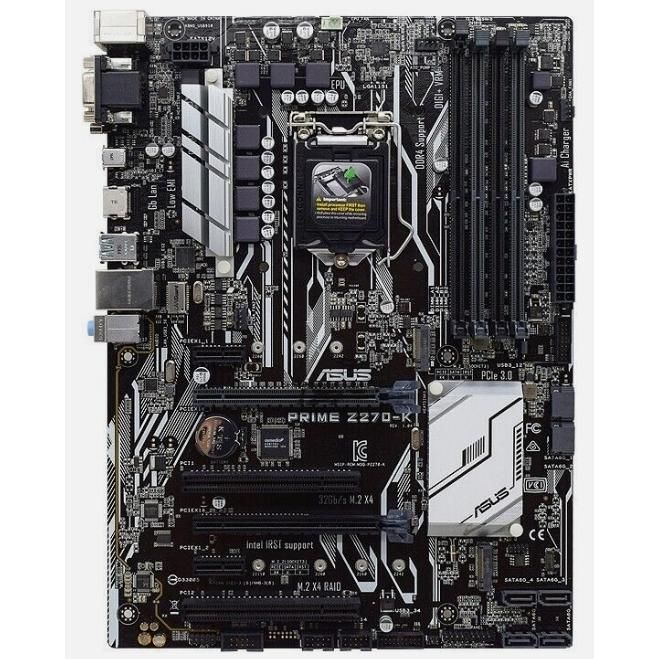 ASUS PRIME Z270-K Intel Z270 LGA1151 DDR4-3866 64GB M.2 SATA