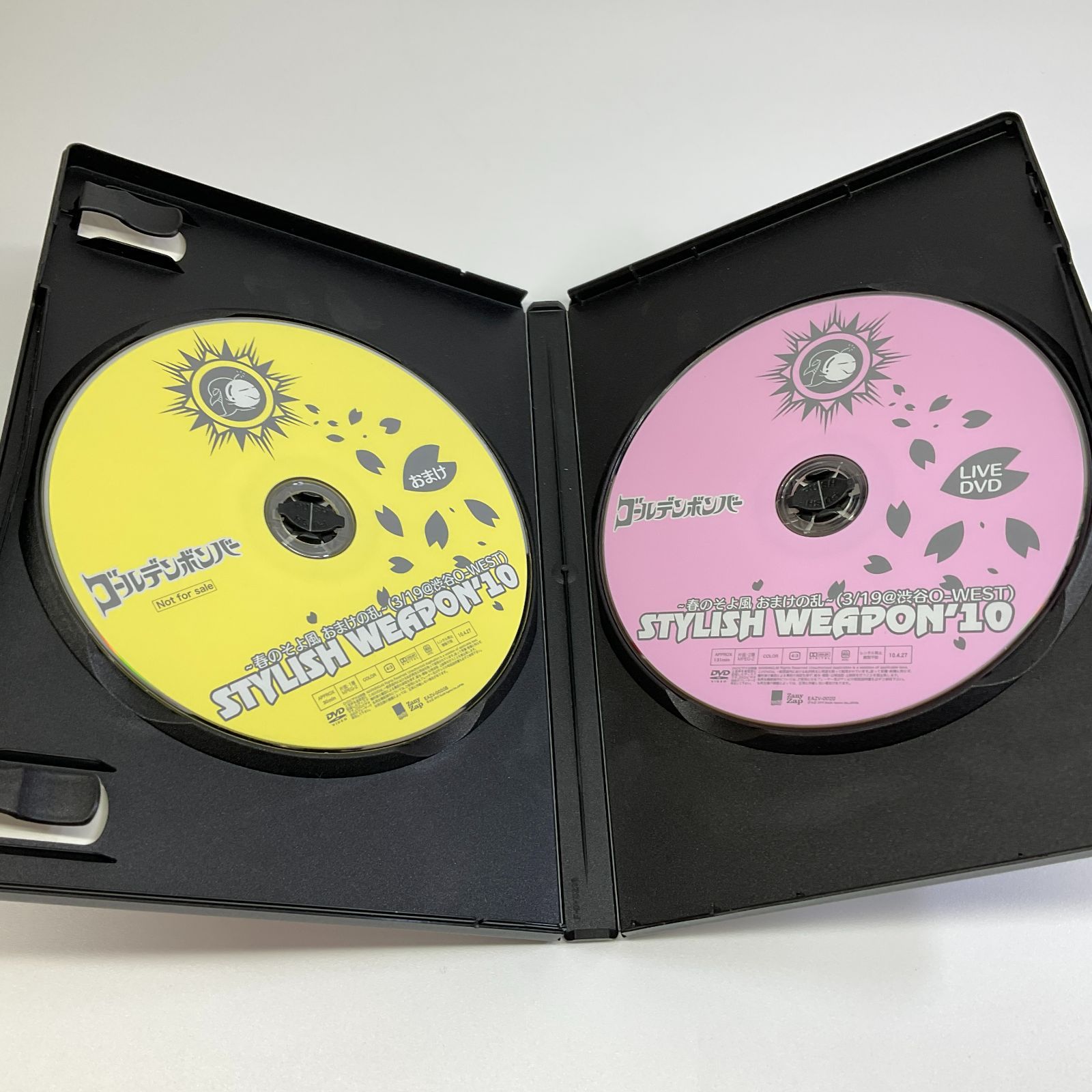 DVD ☆ 初回限定盤 ゴールデンボンバー DVD STYLISH WEAPON'10