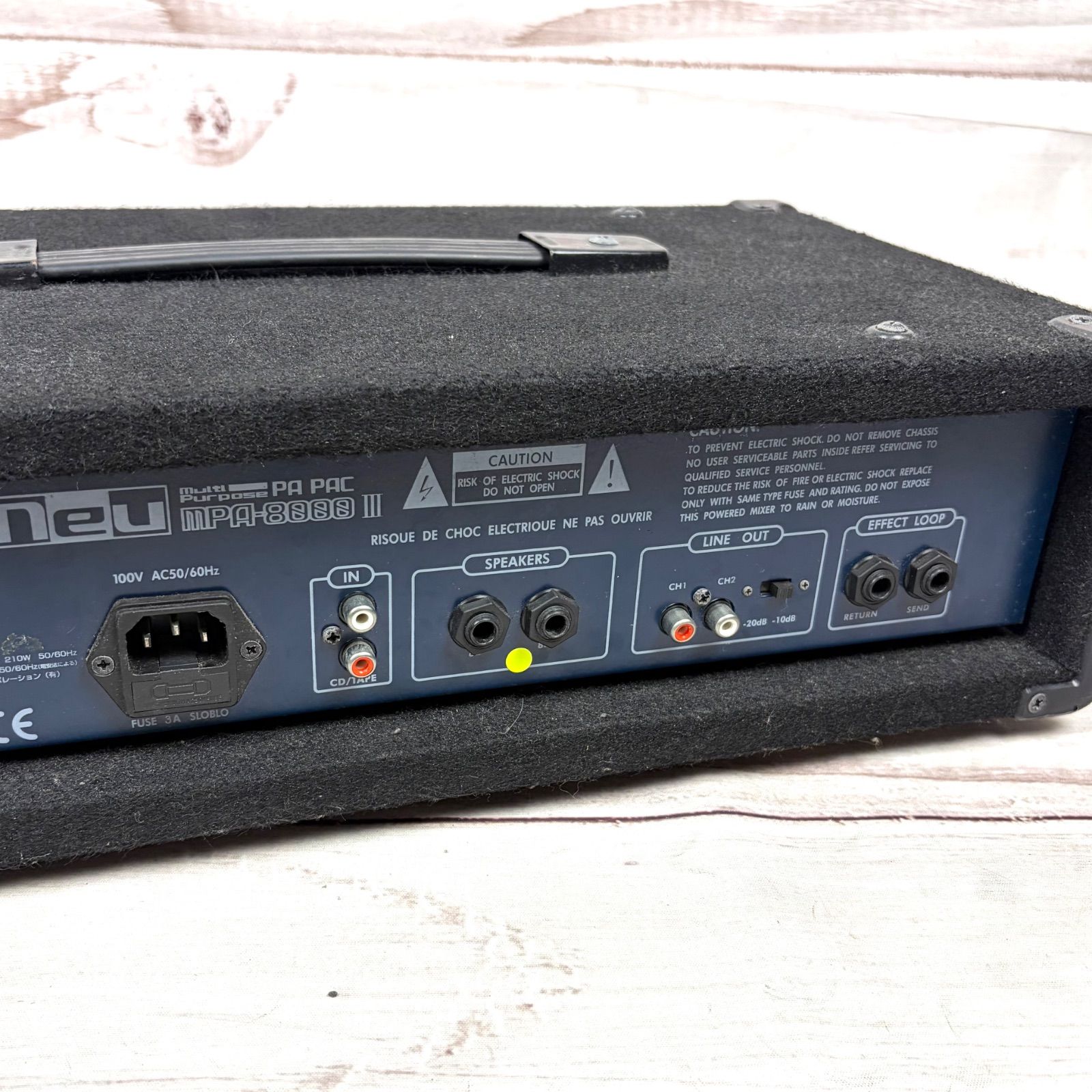 Neu MPA-8000 III パワード ミキサー - メルカリ