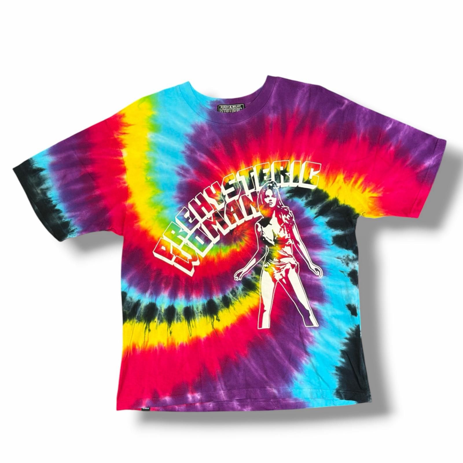 HYSTERIC GLAMOUR PREHYSTERIC TEE プレヒステリアTシャツ タイダイ 