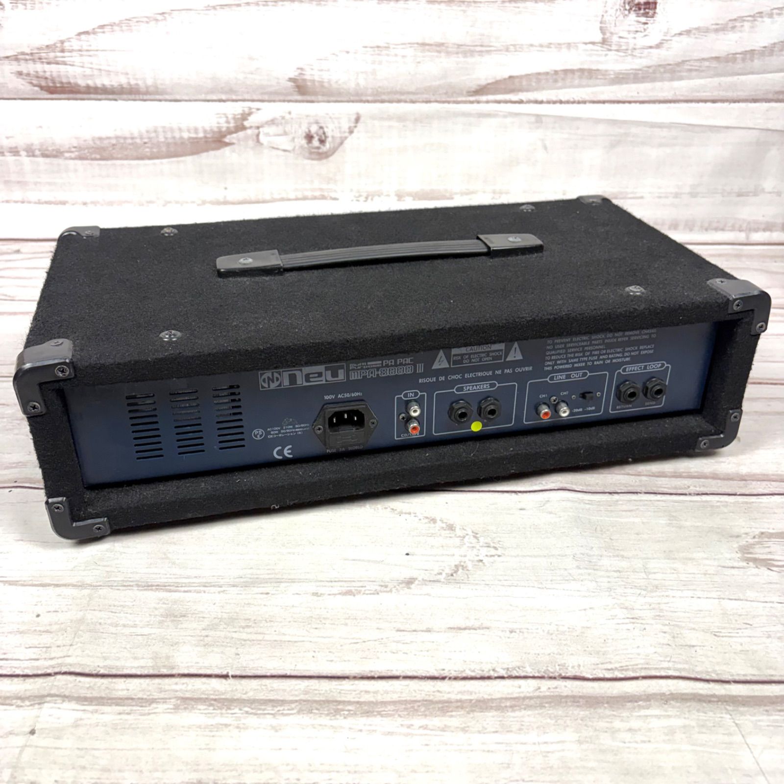 Neu MPA-8000 III パワード ミキサー - メルカリ