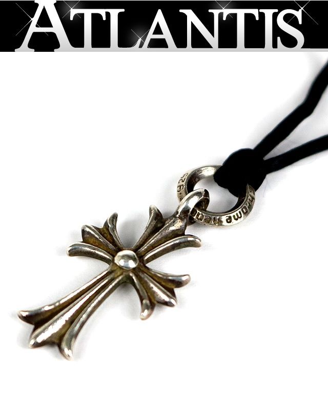 CHROME HEARTS 新宿店 クロムハーツ オールド タイニー CHクロス ペンダント トップ メンズ シルバー SV925 31200