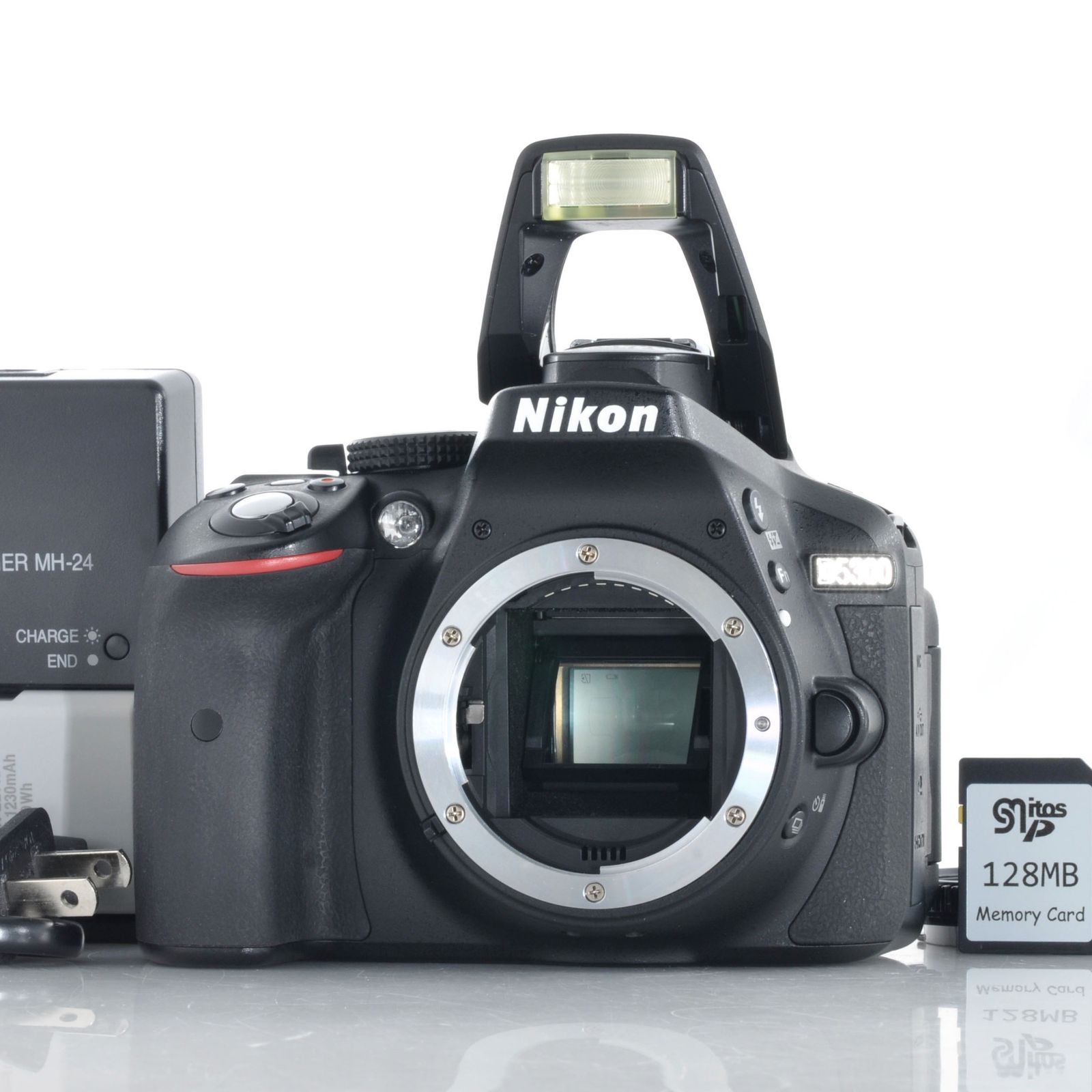撮影枚数1,887枚【ニコン】Nikon D5300 デジタルカメラ ボディ ＋バッテリー、充電器 #T991