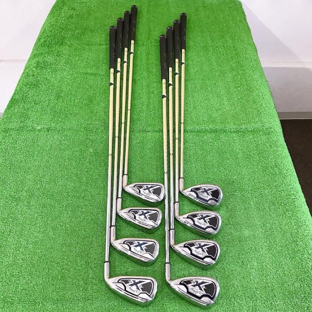 ト80☆キャロウェイ X-20 8本アイアンセット Callaway 純正X20