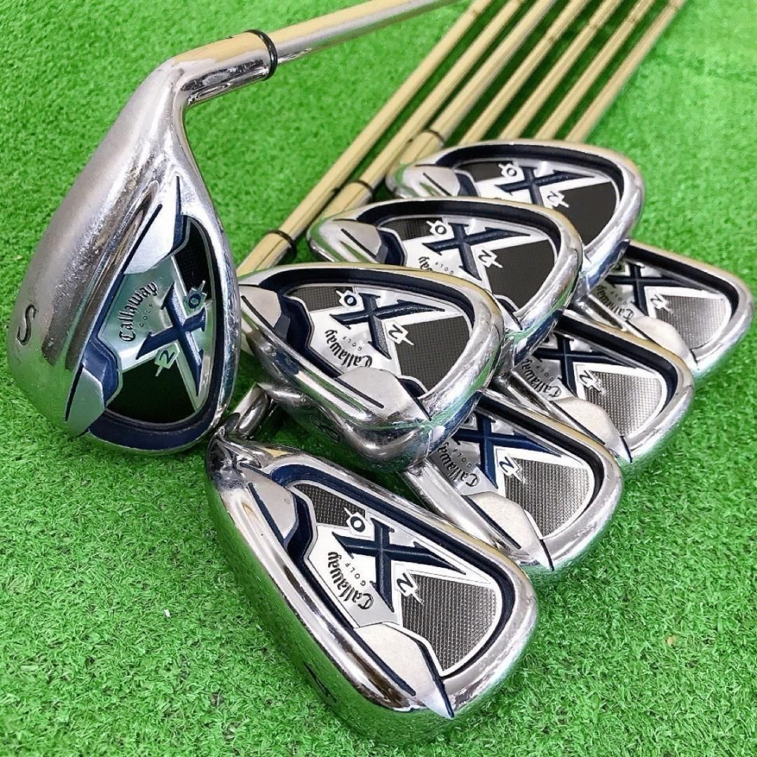 ト80☆キャロウェイ X-20 8本アイアンセット Callaway 純正X20