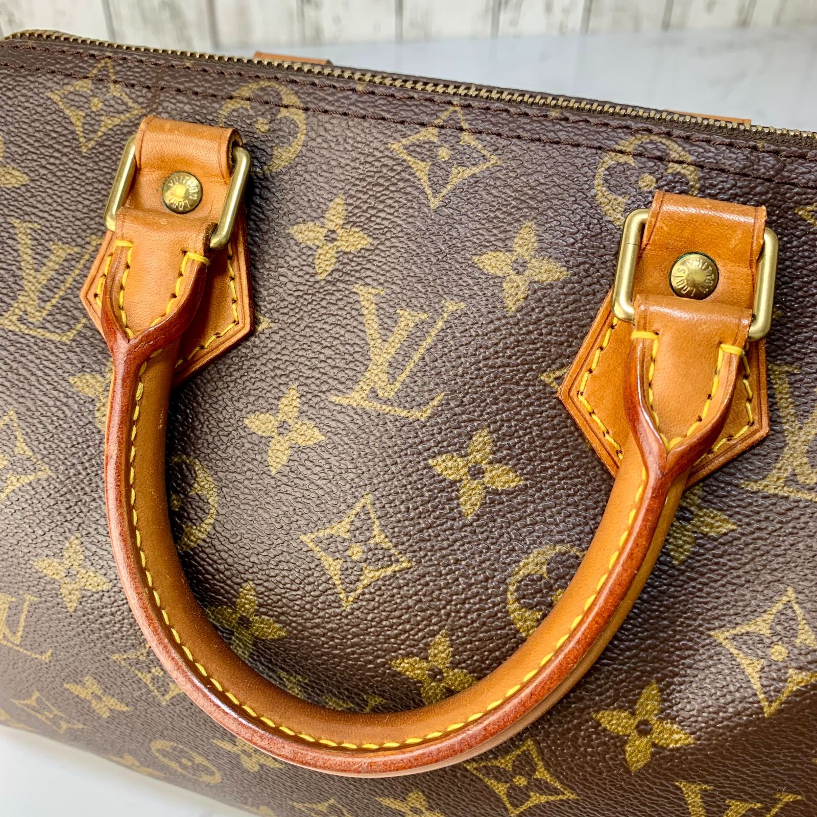 LOUIS VUITTON スピーディ 25 モノグラム ハンドバッグ ミニボストン