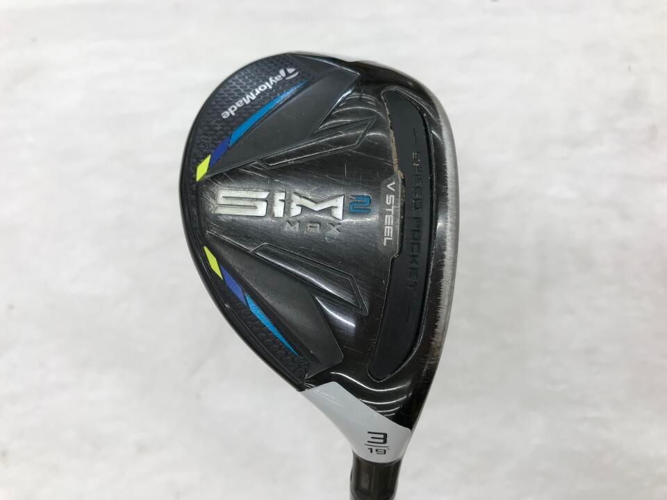 テーラーメイド　SIM MAX　19度　NSプロ MODUS 3 HYBRID GOST　Xフレックス　ユーティリティ　中古　ゴルフドゥ！荒川沖店【最短即日発送】