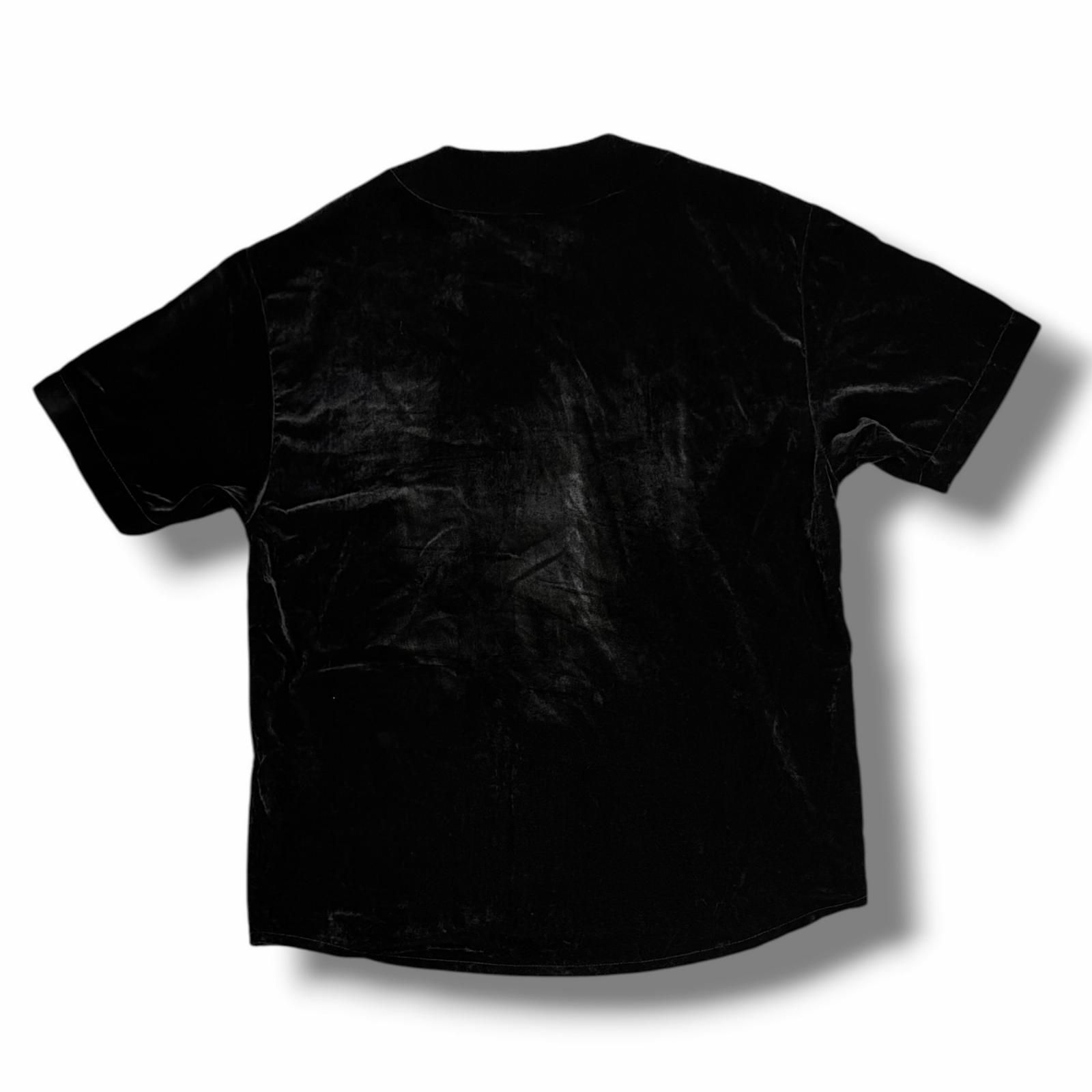 国内正規 参考上代35200円 Supreme 25SS Velvet Baseball Jersey
