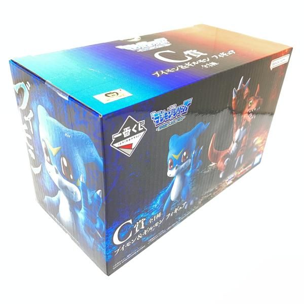 中古】【未開】C賞 ブイモン＆ギルモン フィギュア(2体セット) ｢一番