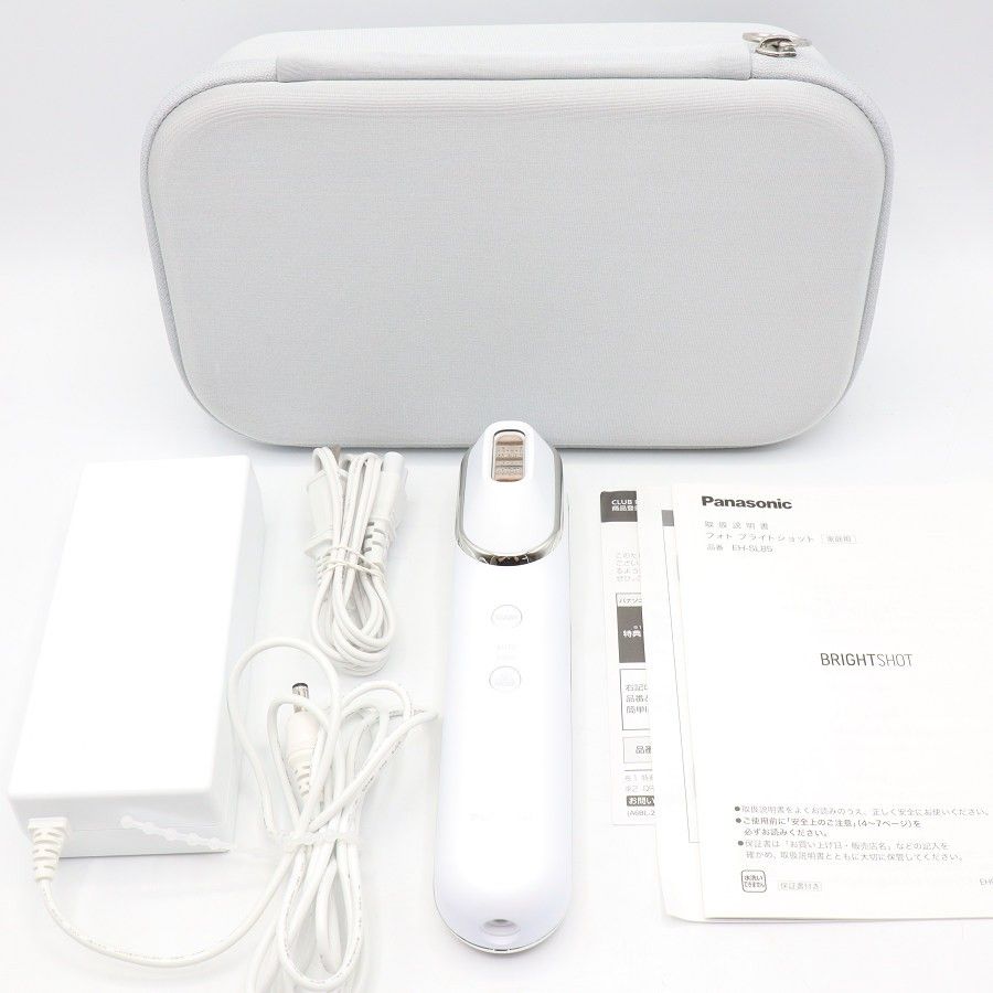 【美品】パナソニック フォト ブライトショット EH-SL85-W ホワイト 光美顔器 Panasonic 本体