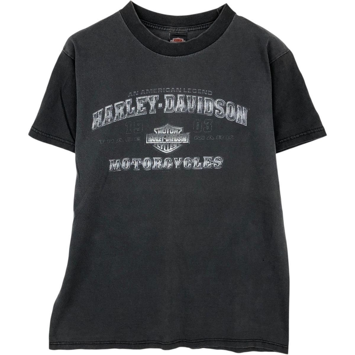 古着 90年代 ハーレーダビッドソン Harley-Davidson モーターサイクル バイクTシャツ USA製 メンズM相当 ヴィンテージ/eaa621610