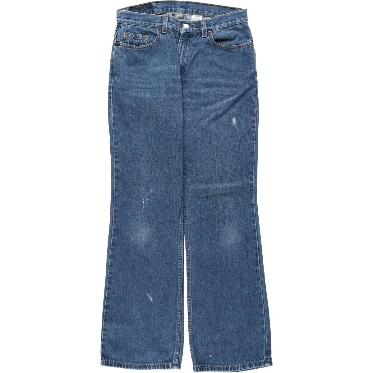 古着 00年代 リーバイス Levi's 515 BOOT CUT LOOSE FIT ブーツカットデニムパンツ USA製 レディースXL(w31)相当/eaa646959
