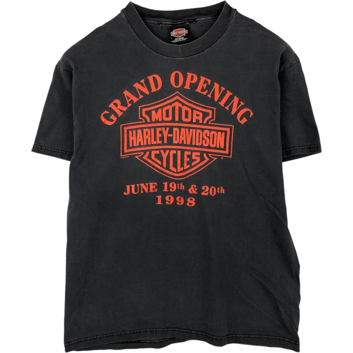 古着 90年代 ヘインズ Hanes BEEFY-T Harley-Davidson ハーレーダビッドソン モーターサイクル バイクTシャツ USA製/eaa621609