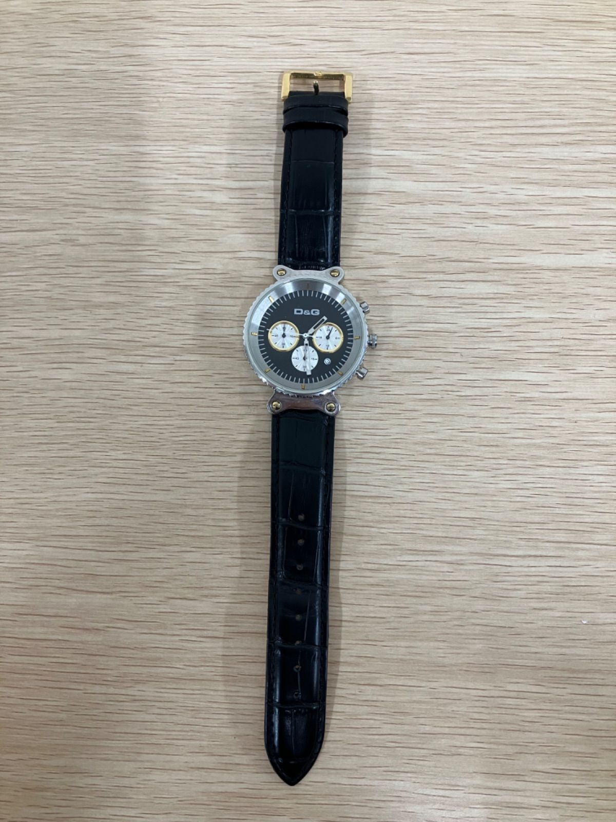 不動品】D&G TIME クロノグラフ 腕時計【時計2】【2】 - メルカリ