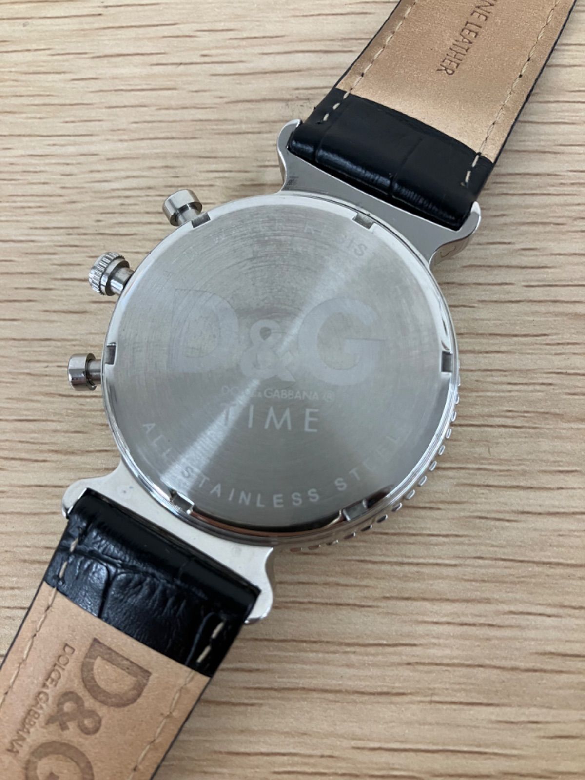 不動品】D&G TIME クロノグラフ 腕時計【時計2】【2】 - メルカリ