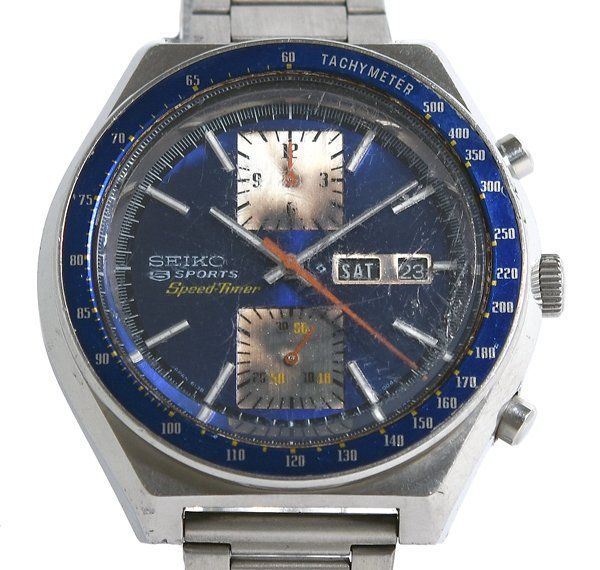 SEIKO セイコー 5スポーツ スピードタイマー 6138-0030 デイデイト 自動巻き メンズ 不動品