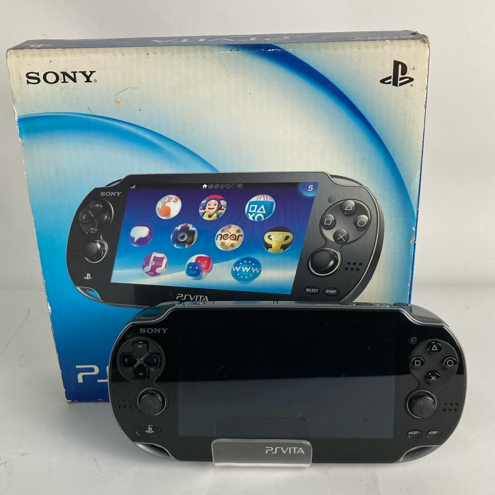 SONY PSVITA ヴィータ PCH-1100 クリスタルブラック 動作品