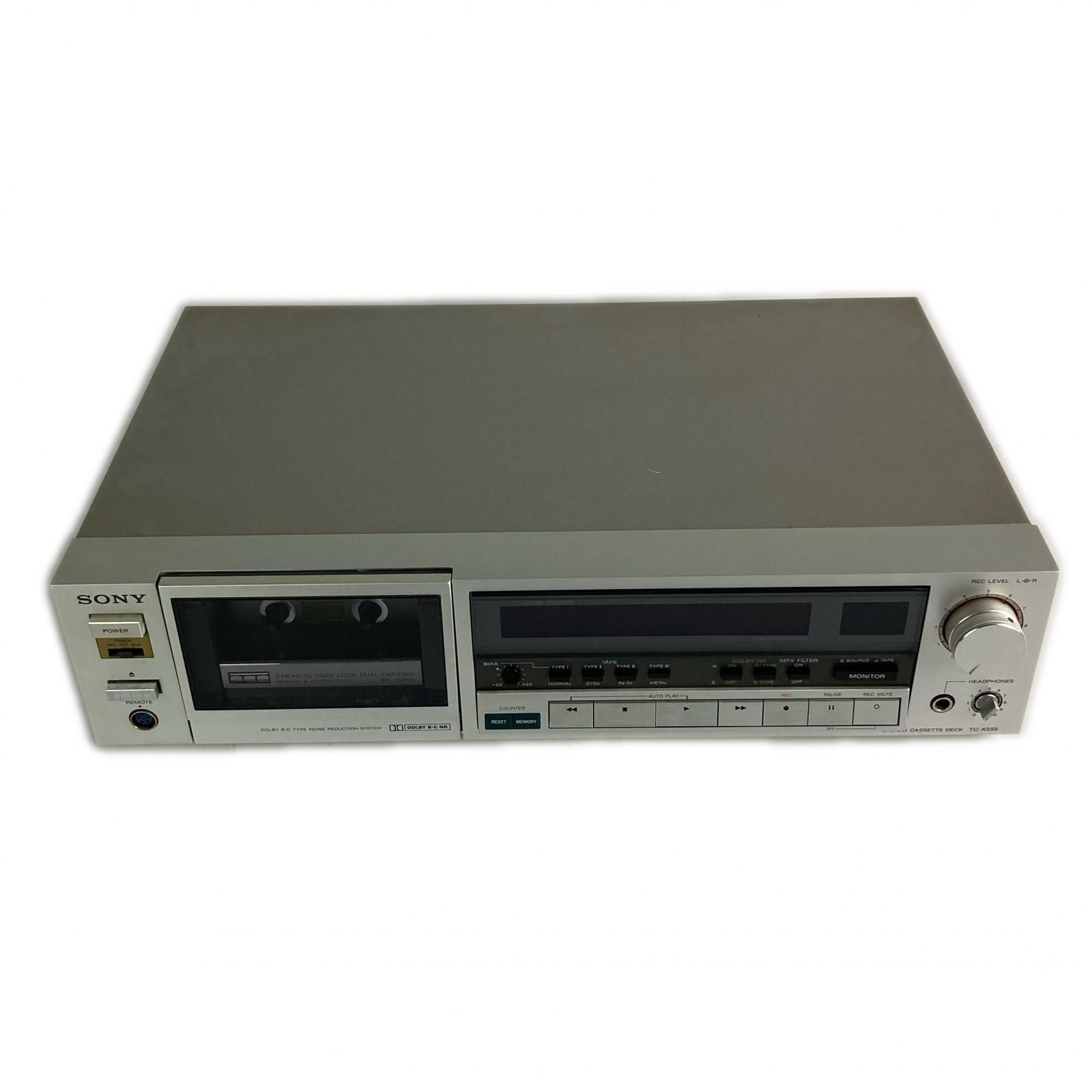 SONY ソニー カセットデッキ TC-K555 ジャンク品