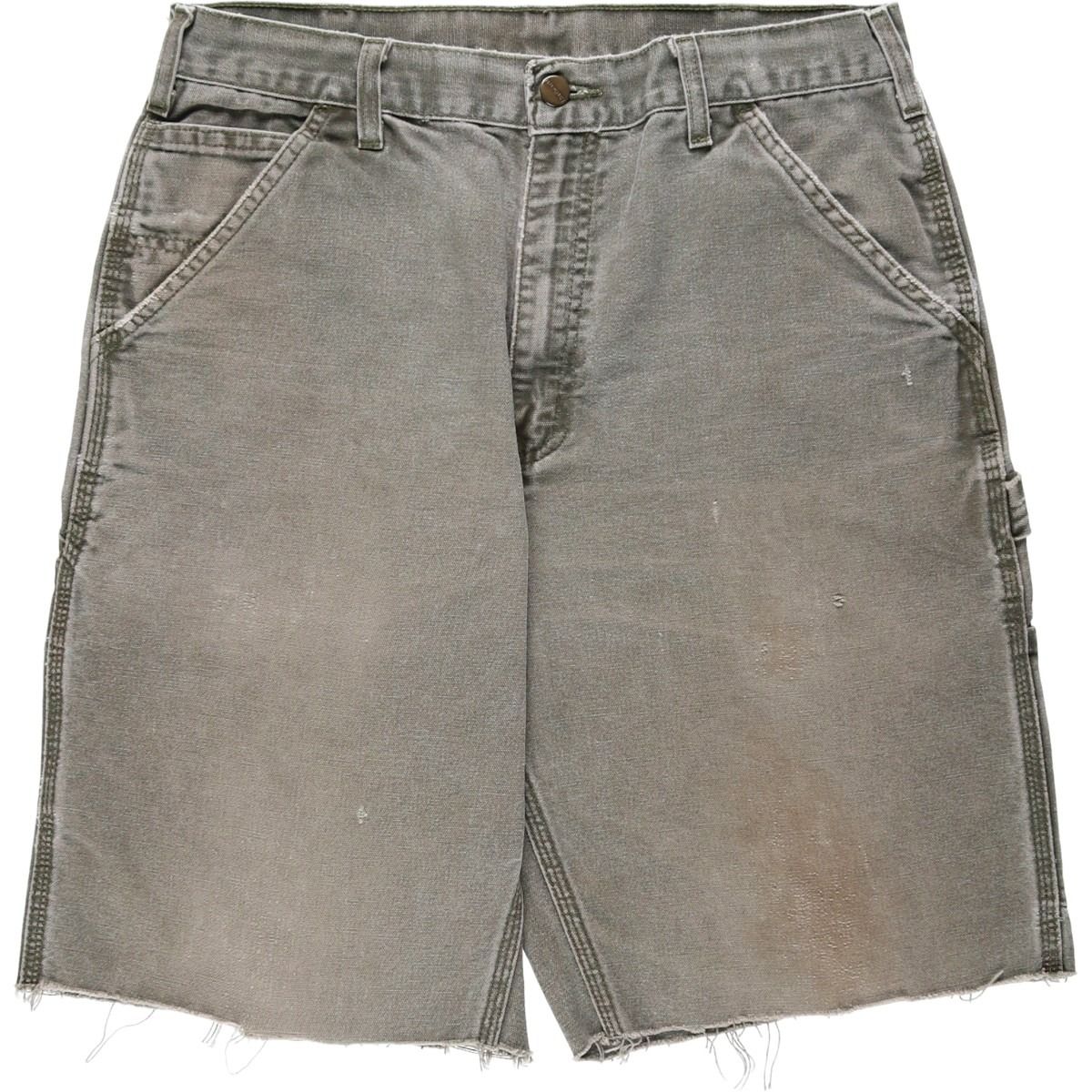 古着 カーハート Carhartt カットオフ ダック地ペインターショーツ ショートパンツ メンズw32相当/eaa620687