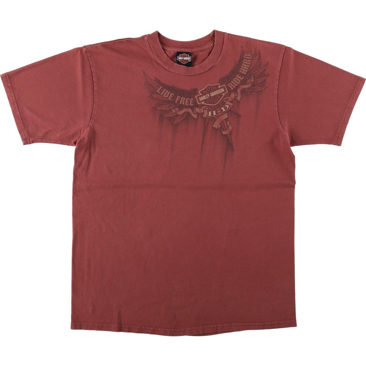 古着 00年代 ハーレーダビッドソン Harley-Davidson モーターサイクル バイクTシャツ USA製 メンズL相当/eaa621037