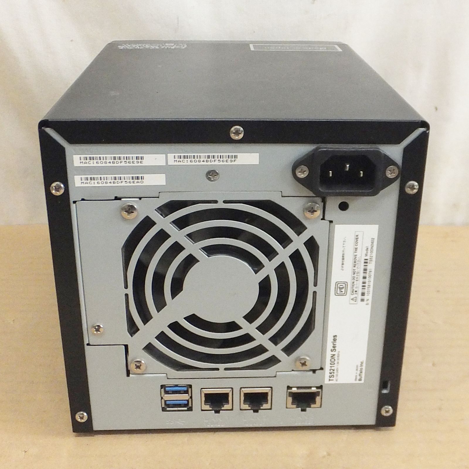BUFFALO TeraStation TS5210DN 中古NAS - メルカリ