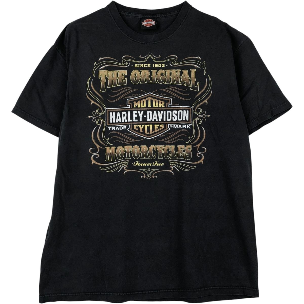古着 00年代 ハーレーダビッドソン Harley-Davidson モーターサイクル バイクTシャツ メンズXL相当/eaa621022