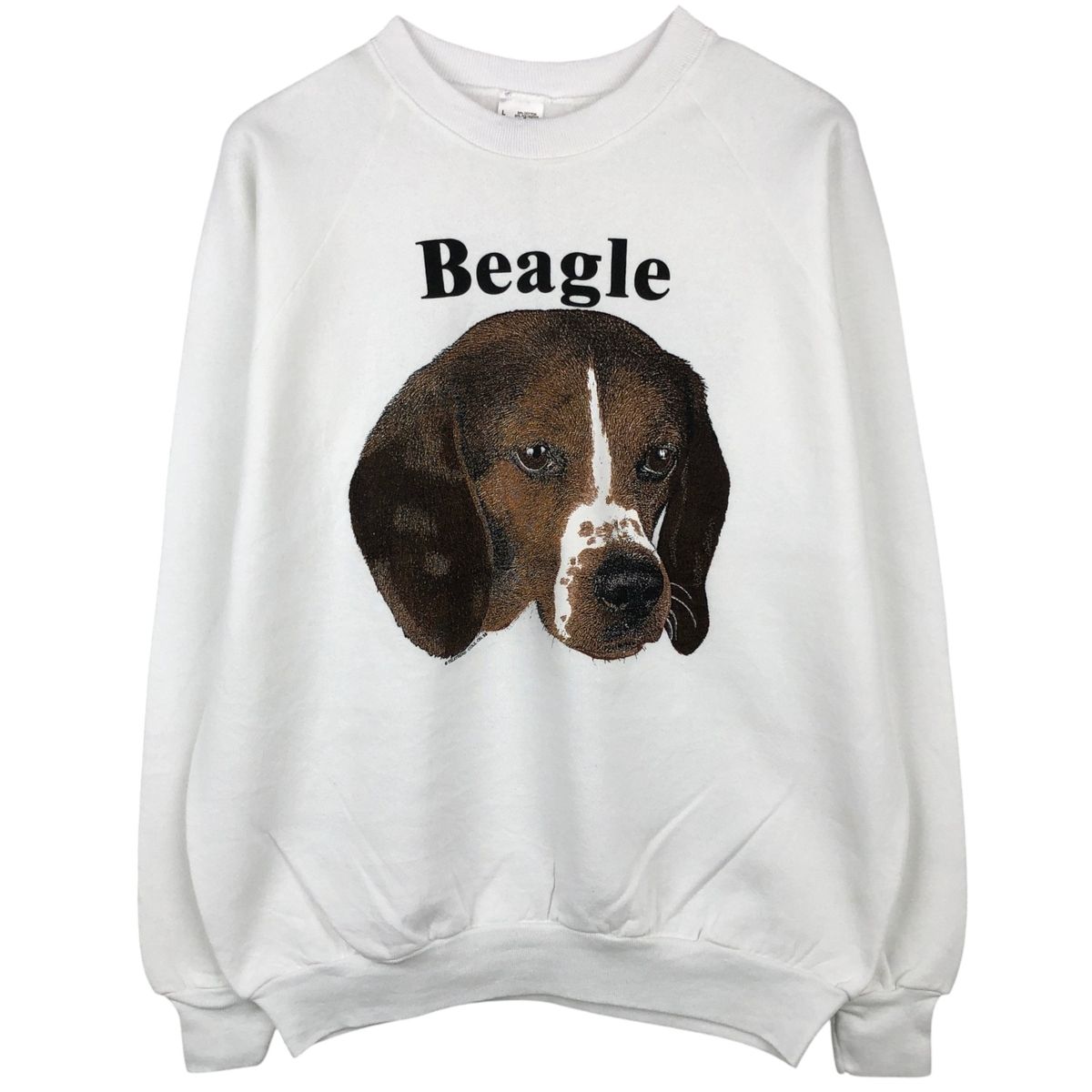 古着 80年代 フルーツオブザルーム FRUIT OF THE LOOM BEAGLE ビーグル 犬柄 アニマル スウェットシャツ トレーナー USA製/eaa647506