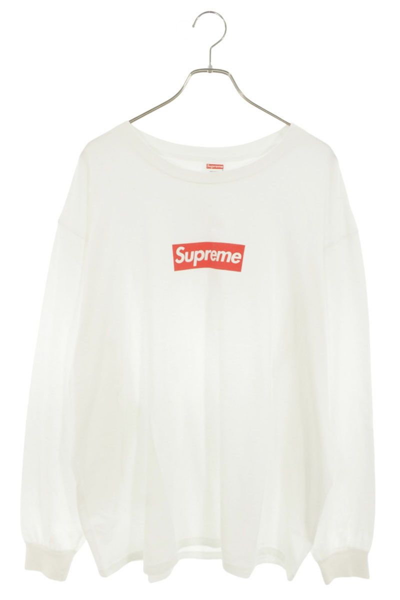 シュプリーム 20AW Box Logo L/S Tee ボックスロゴ長袖カットソー メンズ XL