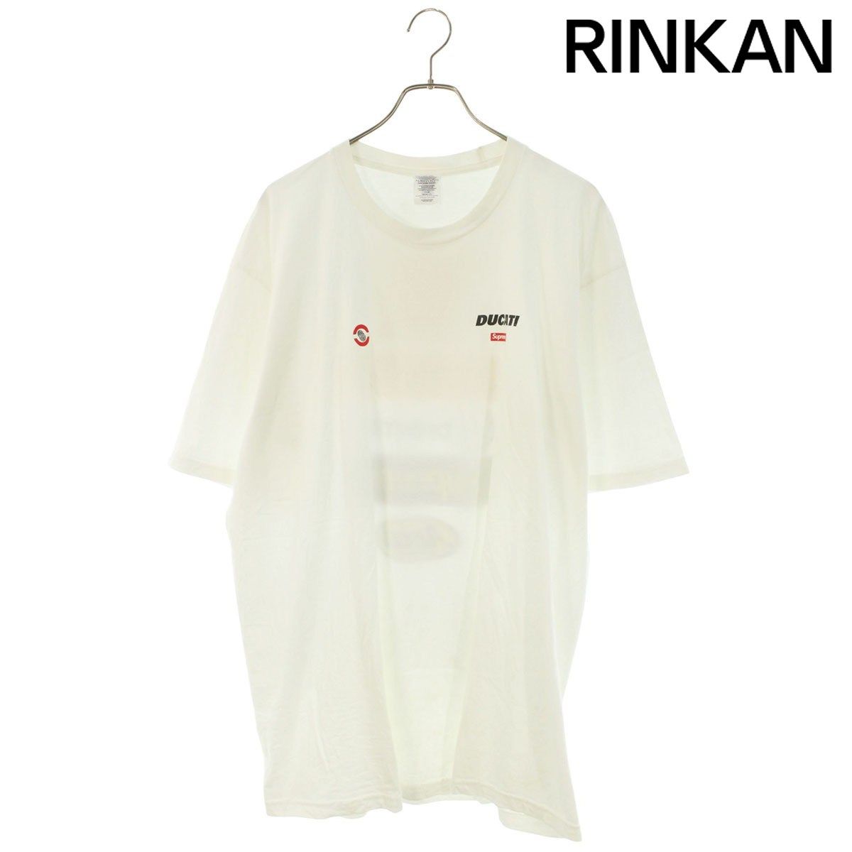 シュプリーム 24SS Ducati Logos Tee バックロゴTシャツ メンズ XL