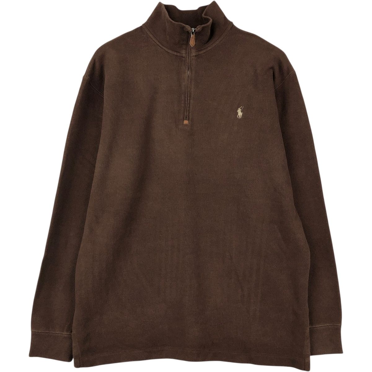 古着 ラルフローレン Ralph Lauren POLO by Ralph Lauren ハーフジップスウェットシャツ トレーナー メンズL相当/eaa647556