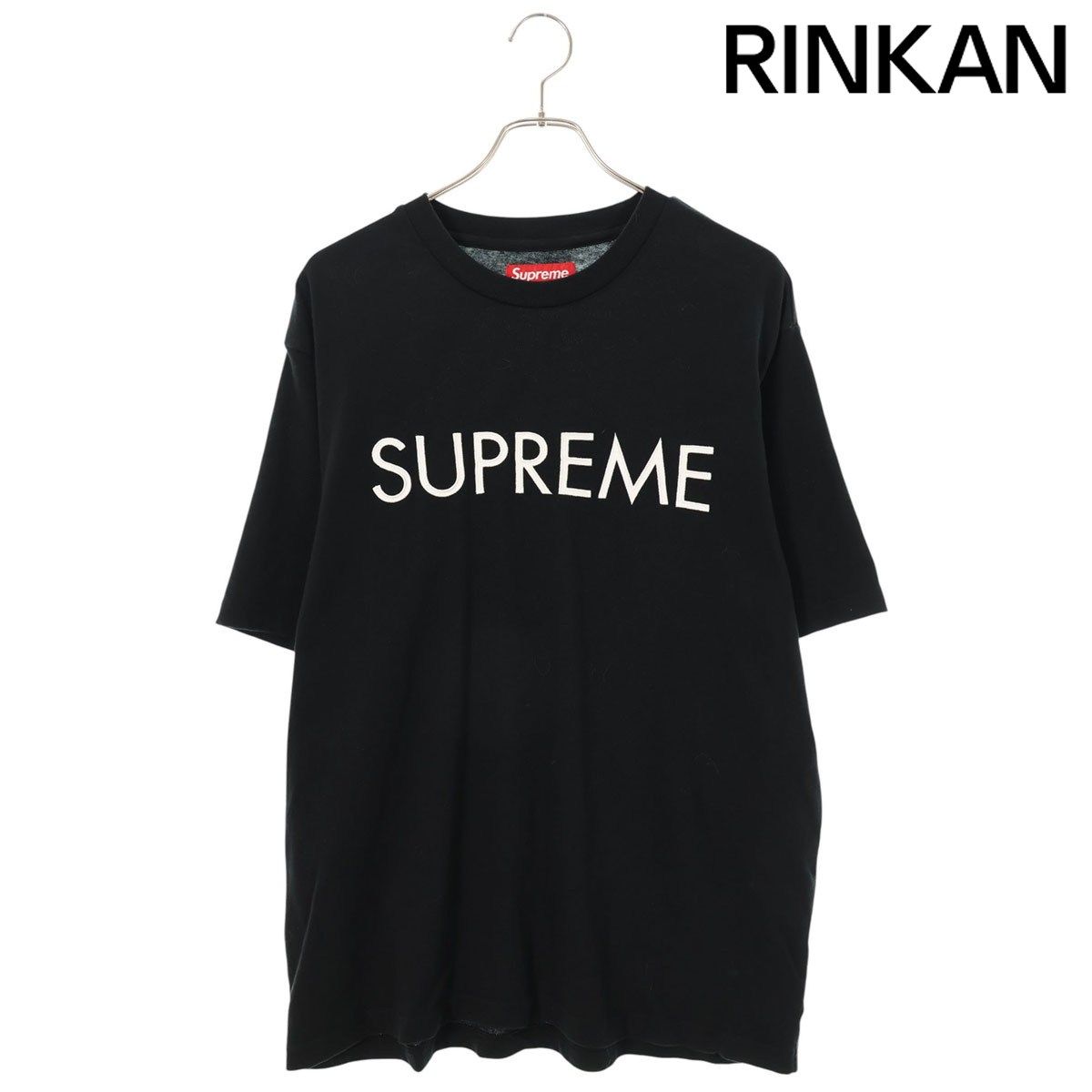 シュプリーム 25SS Capital S/S Top キャピタルロゴTシャツ メンズ L