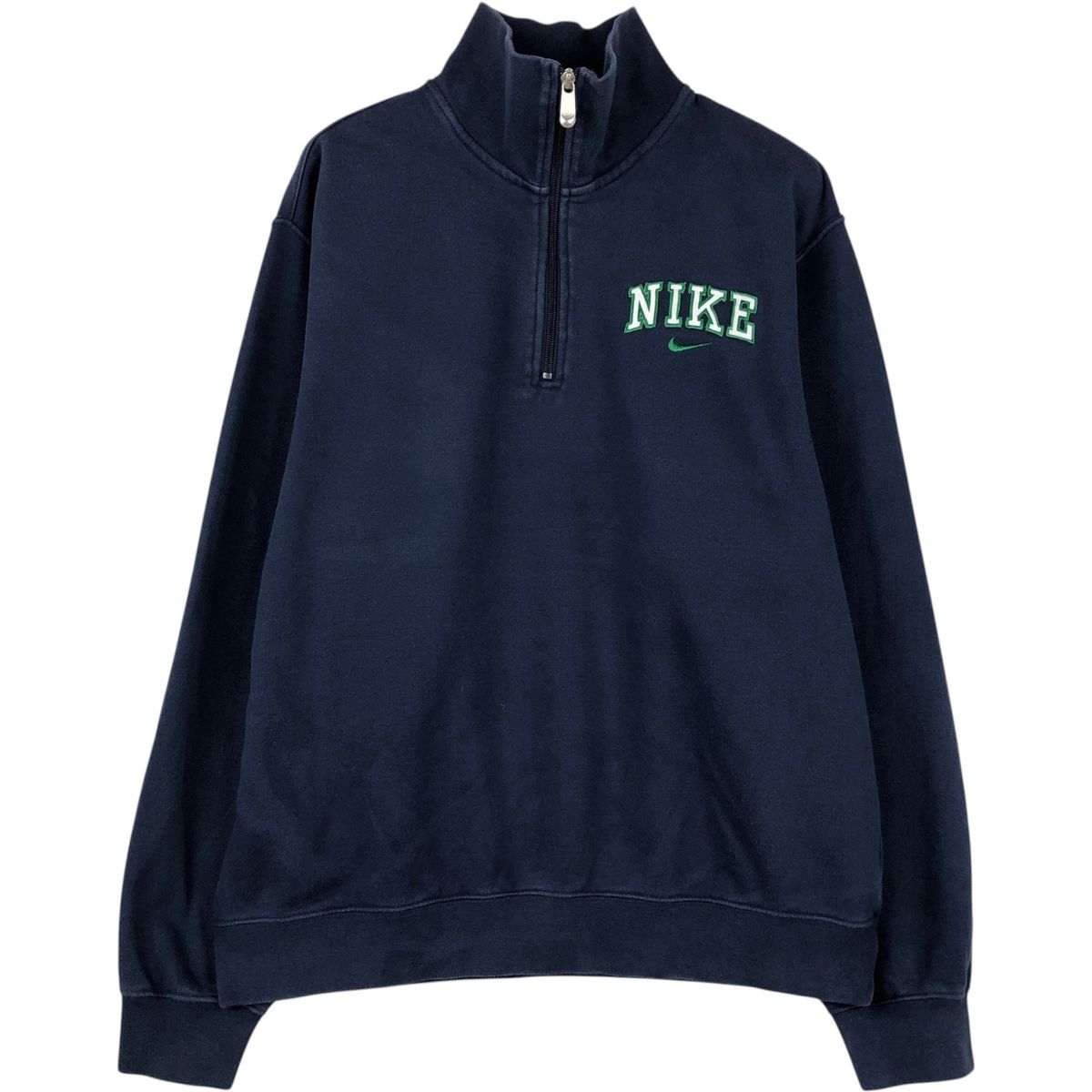 古着 00年代 ナイキ NIKE ハーフジップスウェットシャツ トレーナー メンズL相当/eaa647557