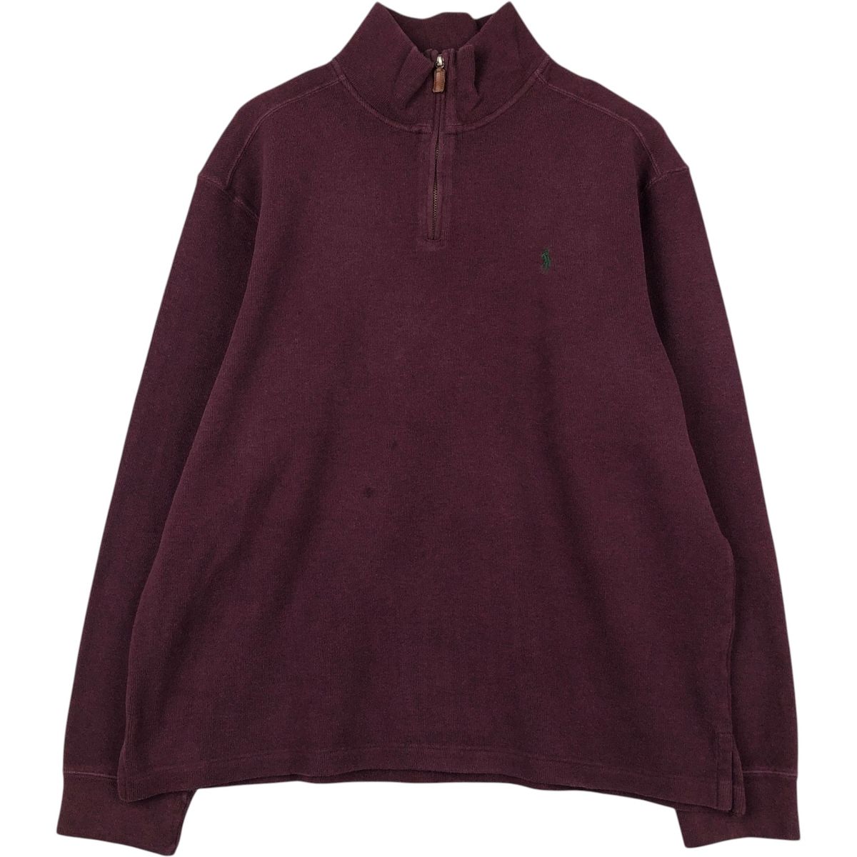 古着 ラルフローレン Ralph Lauren POLO by Ralph Lauren ハーフジップスウェットシャツ トレーナー メンズXL相当/eaa647567