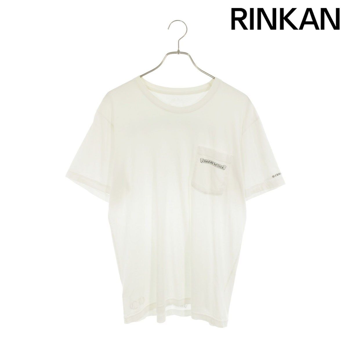 クロムハーツ CH T-SHRT/1 バックスクロールラベルプリントTシャツ メンズ L