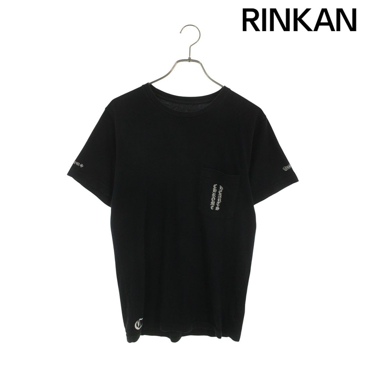 クロムハーツ CH T-SHRT/1 バックスクロールラベルプリントTシャツ メンズ S