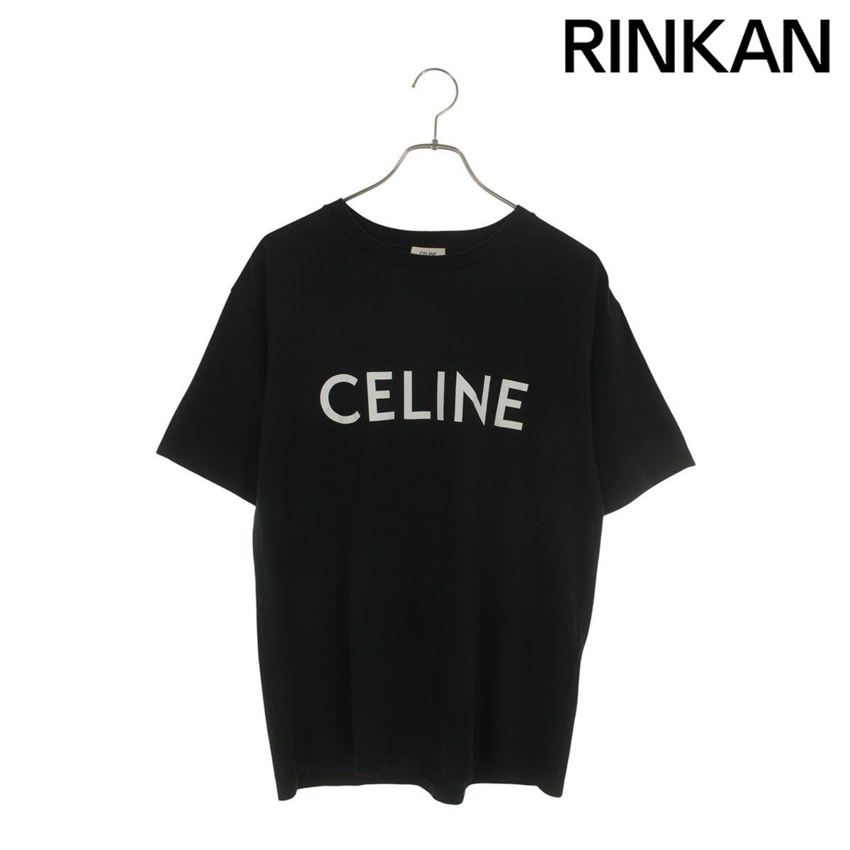 セリーヌ 2X681671Q ロゴプリントルーズフィットTシャツ メンズ S