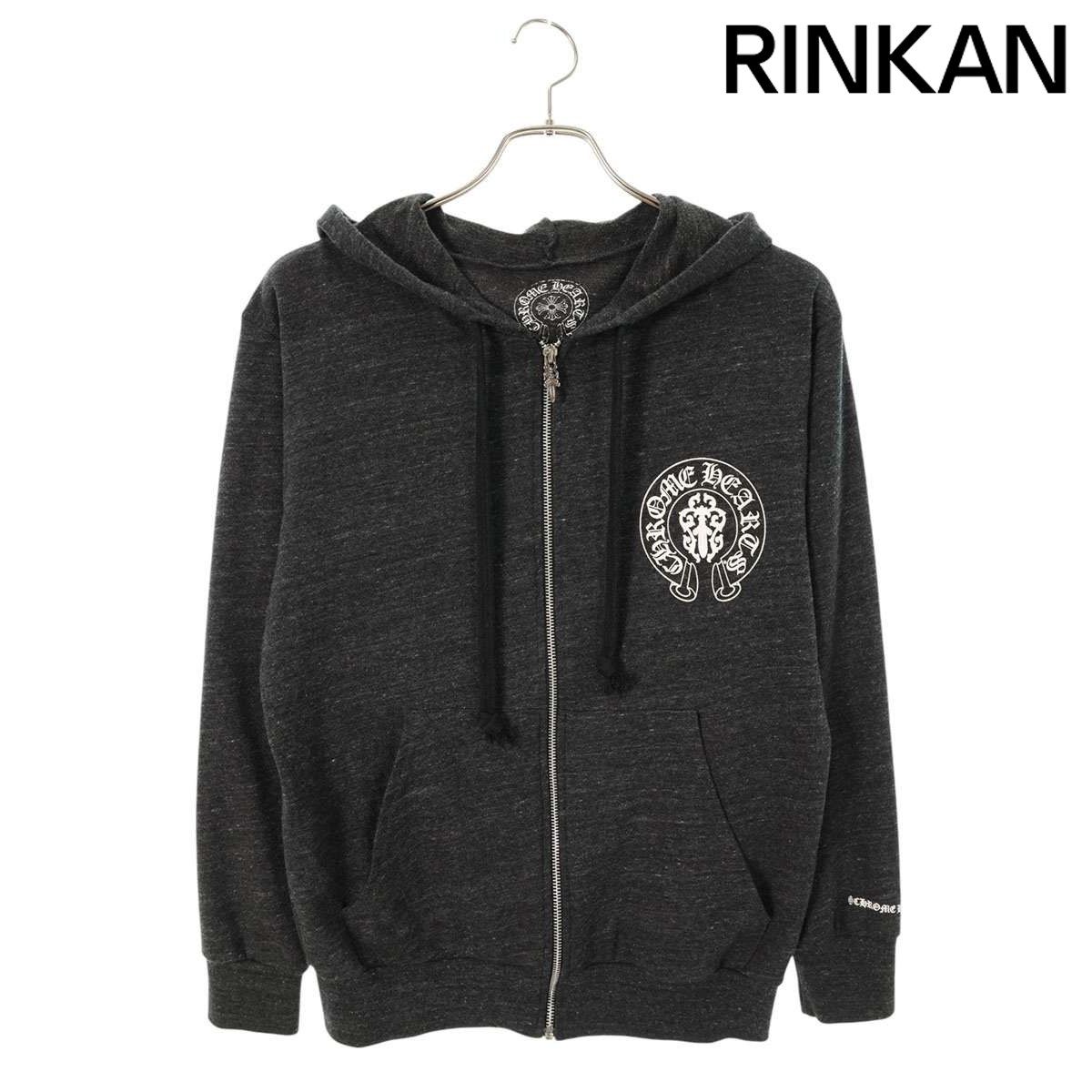 クロムハーツ SWTSHRT HD ZIP 星条旗柄セメタリークロスプリントパーカー メンズ M