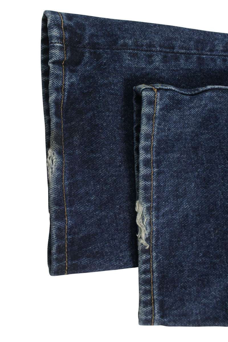 プラダ GEP358 バックトライアングルプレートオールドデニムパンツ メンズ 31インチ