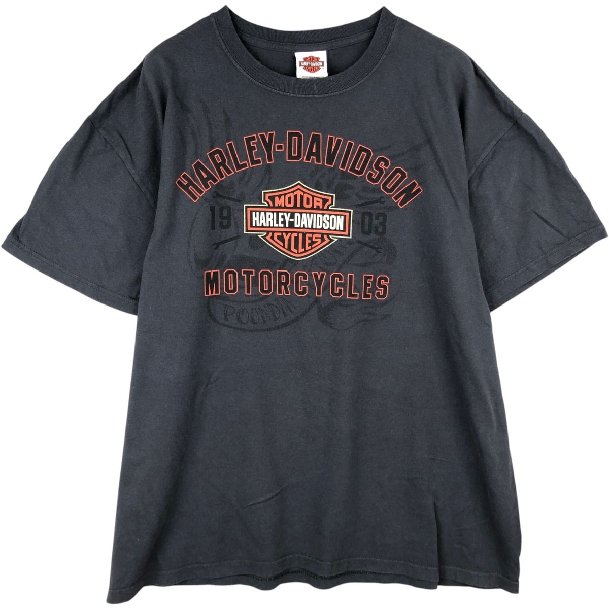 古着 ハーレーダビッドソン Harley-Davidson モーターサイクル バイクTシャツ メンズXXL相当/eaa621532