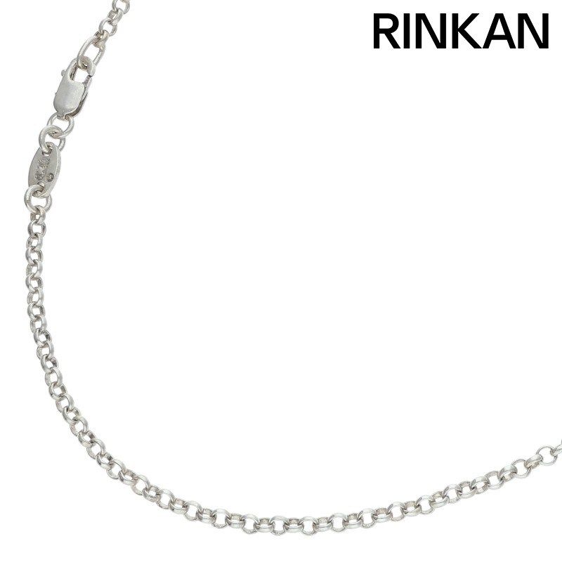 クロムハーツ NECKCHAIN R18/ロールチェーン18inch シルバーネックレス メンズ 18inch