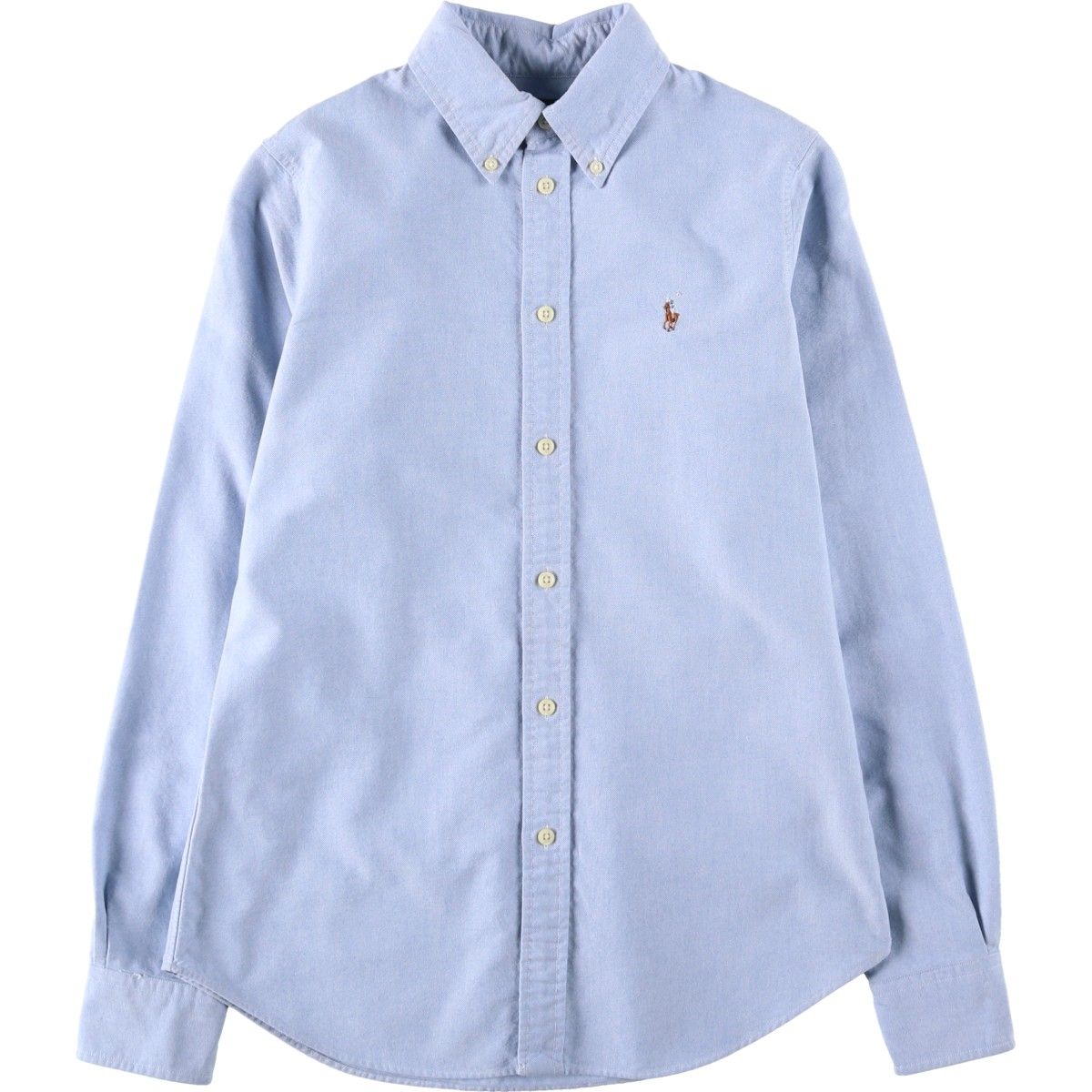 古着 ラルフローレン Ralph Lauren CUSTOM FIT 長袖 ボタンダウンシャツ レディースS相当/eaa620524