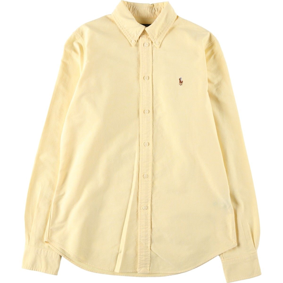 古着 ラルフローレン Ralph Lauren POLO RALPH LAUREN CUSTOM FIT 長袖 ボタンダウンシャツ レディースM相当/eaa620528